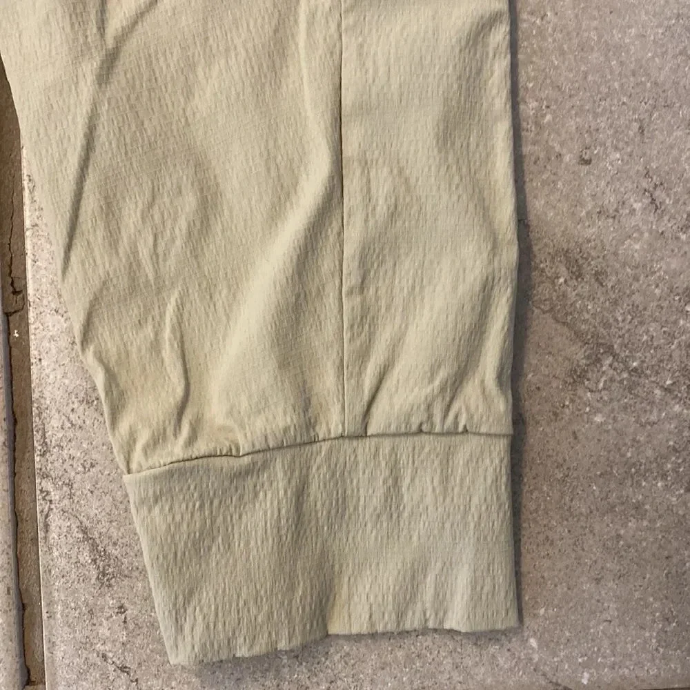 Athleta Women’s 6 Trekkie North Joggers Elastic Waist Drawstring Zip Pockets